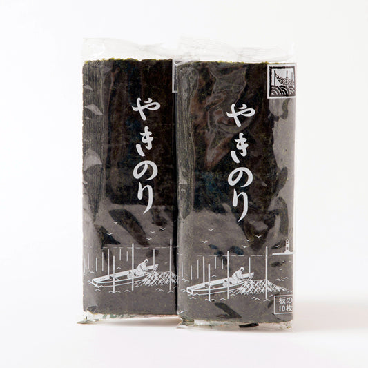 高級寿司店使用！特選田庄 やきのり 【2帖】